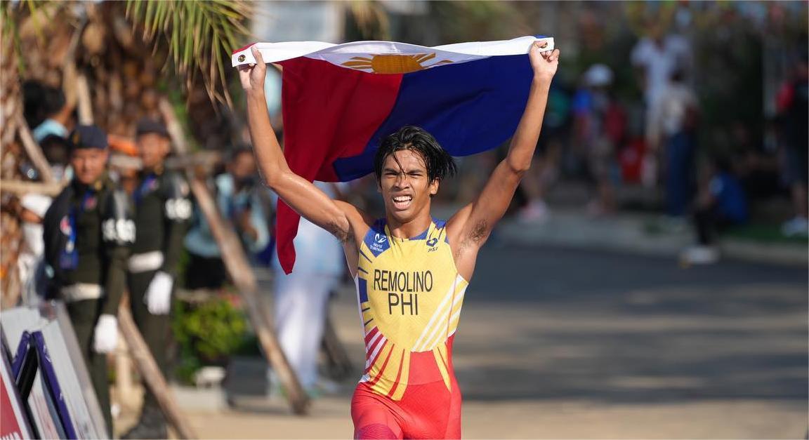 Andrew Kim Remolino, Nagtagumpay sa Aquathlon 2024: Napanatili ang Titulo sa Men’s Elite