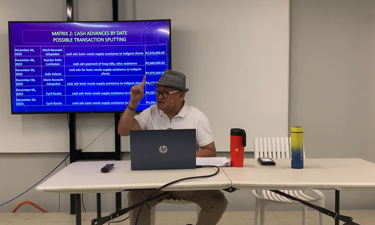 Cagayan de Oro Mayor Klarex Uy kinuwestiyon sa P330M cash advance